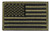U-LIAN USA Flag Patch Embroidered American Flag Tactical Patch Velcro Patch Hook&Loop Fastener Backing Emblem (Black+Army Green)