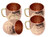 STREET CRAFT Pure Copper Moscow Mule Mug Capacity 16 Ounce Solid Copper Barrel Mule Mugs Handcrafted