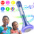 Wireless Karaoke Microphone, Kids Microphone with Bluetooth Speaker, Karaoke Mic Portable Karaoke Player Machine for Adult Home Party Music Singing Playing(Blue)
