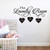 BUCKOO Laundry Room Quote Wall Sticker Home Decor Popular Vinyl Removable Art Decal Quotes Wall Decal Room Wall Art Stickers DIY Home Decor Wall Decorations,Black