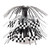 Beistle 54602 Checkered Flag 71/2-Inch Cascade Centerpiece, Mini (Value 3-Pack)
