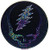Dye the Sky Grateful Dead Sparkling Steal Your Face - Window Sticker/Decal (5.5" Circular)