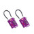 TSA Approved Cable Luggage Locks Re settable Combination with Alloy Body