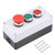 uxcell Push Button Switch Box Momentary NO NC Red Green Switches and Emergency Stop