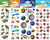 Playhouse Crazy Cool Super Sticker Sheet Pack