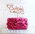 Rose Gold Eighteen Cake Topper,18th Cake Topper,Happy 18th Cake Topper, 18th Birthday Cake Topper, 18th Anniversary Cake Topper