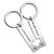 FEELMEM Big Sister Little Brother Sibling Matching Keyring Set Family Jewelry  Big Brother  Little Sister