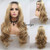 Xiweiya Long Blonde Wavy Wig long Soft Synthetic lace Front Wigs U Part for Women Drag Queen with Heat Resistant Fiber Hair Replacement Wig Long Blonde Hair Middle Part 24 inch Xiweiya Long Blonde Wavy Wig long Soft Synthetic lace Front Wigs U Part for Women Drag Queen with Heat Resistant Fiber Hair Replacement Wig Long Blonde Hair Middle Part 24 inch
