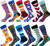 Dress Socks for Men   WomenColorful Funny Crazy Novelty Fun Dress Socks Pack Bonangel Cool Pattern Crew Socks Gift for Men