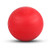WOVTE Massage Lacrosse Ball for Sore Muscles Shoulders Neck Back Foot Body Deep Tissue Trigger Point Muscle Knots Yoga and Myofascial Release  Red