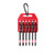 Protorq Impact Bit Set W clip 2 Phillips 2 Square T25 TORX 6 Piece 3 1 2 Inch Length Industrial Strength 1 4  Hex Shank