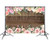 Floral Decorations Baby Shower Rustic Backdrop Bridal Floral Photo Background Flowers Wedding Photo Booth Backdrop 7x5ft