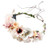 Handmade Adjustable Flower Wreath Headband Halo Floral Crown Garland Headpiece Wedding Festival Party