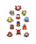 BeAwesome Exclusive Superhero Fridge Magnets   Marvel Cinematic Universe Superheroes   Marvel Legends magents  Avengers Endgame Refrigerator Magnets