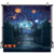 Dudaacvt 8x8ft Halloween Photography Backdrops Halloween Decorations Backdrop for Photography Horrible Party Background Photo Studio Booth Props D210