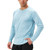 Naviskin Men s Sun Protection UPF 50  UV Outdoor Long Sleeve T Shirt Powder Blue Size XL