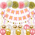 Pink Gold Birthday Party Decorations for Girls and Women Including HAPPY BIRTHDAY Banner Balloons Paper Pom Poms Confetti Balloons Hanging Swirls and Garlands Birthday Party Supplies Pink Gold Birthday Party Decorations for Girls and Women Including HAPPY BIRTHDAY Banner Balloons Paper Pom Poms Confetti Balloons Hanging Swirls and Garlands Birthday Party Supplies