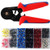 Ferrule Crimping Tool KitKnoweasy 025 10mm² Self Adjustable Ratchet Wire Crimping Tools with 1200 Wire Terminal Crimp Connector Insulated and Uninsulated Wire End Ferrules