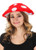 elope Festival Light up Mushroom Hat Red