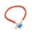 Evil Eye and Hamsa Hand Charm on Red String Protection Bracelet for Men Size 8