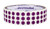ChromaLabel 1 4 Inch Round Permanent Color Code Dot Stickers 1000 per Roll Purple