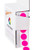 ChromaLabel 1 2 Inch Round Removable Color Code Dot Stickers 1000 per Dispenser Box Fluorescent Pink