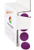 ChromaLabel 3 4 Inch Round Removable Color Code Dot Stickers 1000 per Dispenser Box Purple
