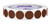 ChromaLabel 3 4 Inch Round Permanent Color Code Dot Stickers 1000 per Roll Cocoa