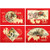 Jovitec 4 Pieces Chinese New Year Cards Chinese Year of Pig Card Lunar New Year Cards for 2019 Chinese Spring Festival