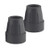 Complete Medical Cane Tips for 1 Cane Diameter Black Retail Box, 3 Pound