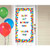 Amscan 241141 Decorating Kit Party Décor 65" x 33 1/2" Multicolor