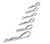 Small Hairpin Cotter Pin Shop Assortment   150 Pc