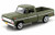 1969 Ford F 100 Pickup Green   Motormax Premium American 79315   1 24 Scale Diecast Model Car by Motor Max