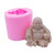 Great Molds Buddha 3D Flexible Silicone Soap Mold Silicone Candle Molds for DIY Handmade Soap Craft Art Mould
