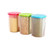 Kangsanli Kitchen Three Classification of Dry Cargo Storage Tank with Multiple Grains Flour Storage Tank Plastic Seal Storage Racks Color Random