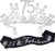 75th Birthday Tiara and Sash 75th Birthday Party Decorations Supplies Happy 75th Birthday Party Supply 75th Birthday Gifts for Her 75th Silver Rhinestone Birthday Crown 75th Happy Birthday and 75 75th Birthday Tiara and Sash 75th Birthday Party Decorations Supplies Happy 75th Birthday Party Supply 75th Birthday Gifts for Her 75th Silver Rhinestone Birthday Crown 75th Happy Birthday and 75