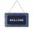 Creative Co op DA0232 Tin Hanging Chalkboard with Decorative Frame