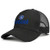 coolgood All Cotton Black Baseball Cap Motorcycle  Snapback Adjustable Mesh Hats