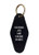 He Said She Said Kicking Ass And Taking Names Hotel Motel Style Keychain in Black and White Small He Said She Said Kicking Ass And Taking Names Hotel Motel Style Keychain in Black and White Small