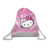 Hello Kitty Sports Sackpack, Pink/Grey