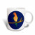 3dRose Cute Sun Conure Parrot Dark Blue Background Ceramic Mug 15 oz Multicolor