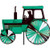 Premier Kites 24 in Modern Tractor Green Spinner