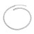 PROSTEEL 925 Sterling Silver Cuban Link Curb Chain Necklace Women Gifts Thin Chain Italian Silver 14 inch Choker Necklaces for Teen Girls