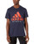 adidas Men s Hypersport Amplifier Graphic Tee Legend Ink Small