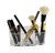 ARAD Portable Makeup Organizer, 3 Compartment Acrylic Storage Container for Makeup