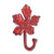 Abbott Collection 27-Iron AGE/352 Maple Leaf Wall Hook