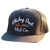 Whiskey Bent Hat Co Troubador Adjustable Hat  Grey Black
