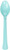 amscan Premium Heavy Weight Plastic Spoons   Robin s Egg Blue   Party Supply   240 ct