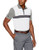 adidas Golf Men s Ultimate Engineered 3 Stripe Polo White Grey Two F Small