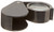 Ajax Scientific Single Lens Folding Magnifier 5x Magnification